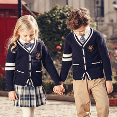 детская форма 达伦德新款儿童 小学生校服春秋套装班服 幼儿园园服春秋套装英伦 Dalunde