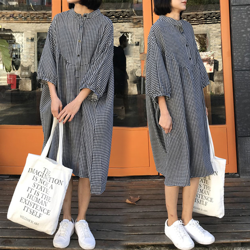 Pregnancy Woman Dress Summer Dress New Korean Version 50% Sleeves Foreign Dress Gats Up up to 200 catty Pregnant Woman Mid-Length of Skirt Tide