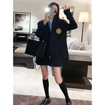 Sandro asw fried street net red small suit top Korean version 2021 autumn new texture blazer women