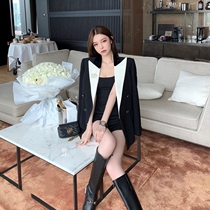 Sandro asw British style small blazer women 2021 spring and autumn new thin suit Korean version loose temperament