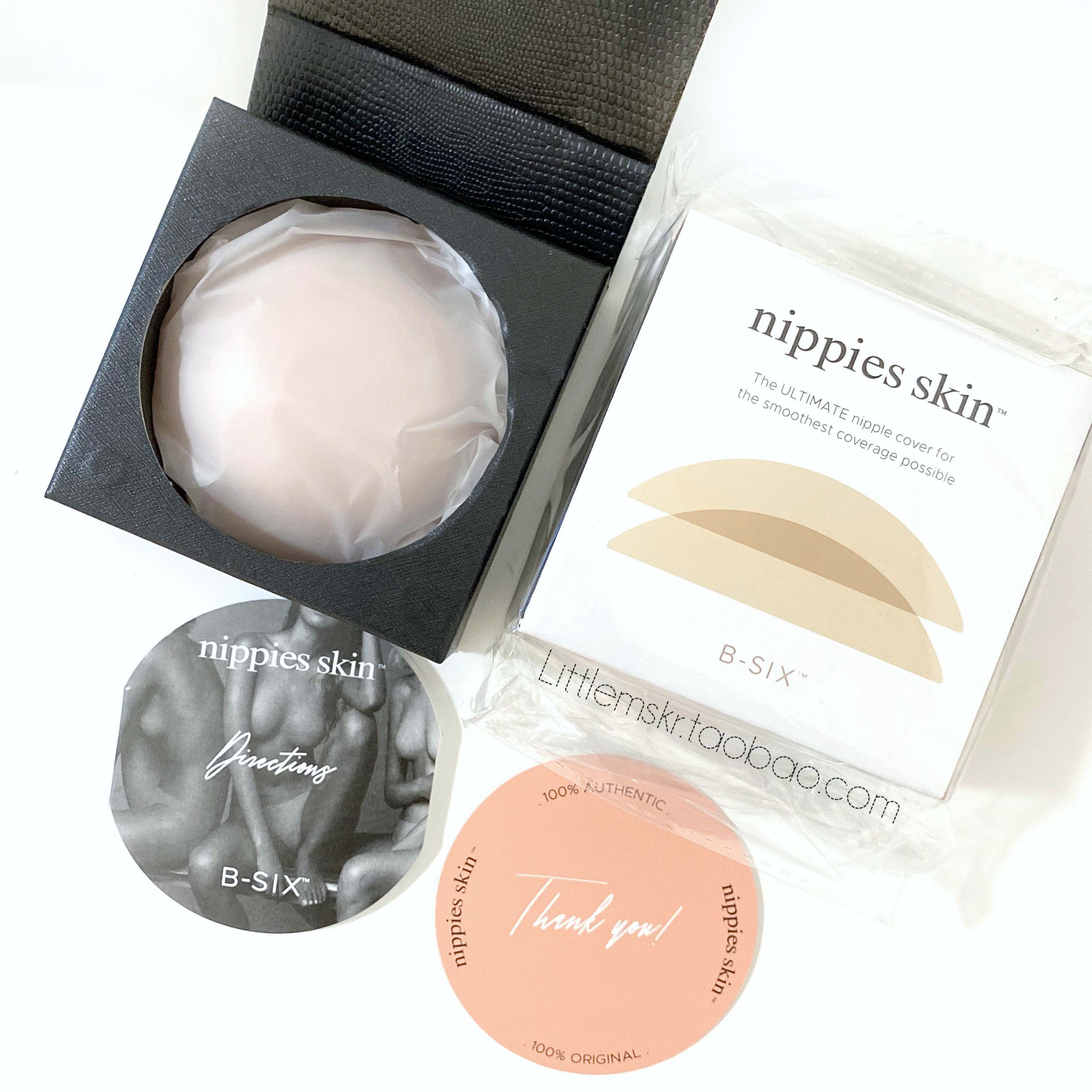 In Stock｜Bristol 6 six Nippies Skin Silicone Breast Stickers Breast stickers Invisible bras are sticky