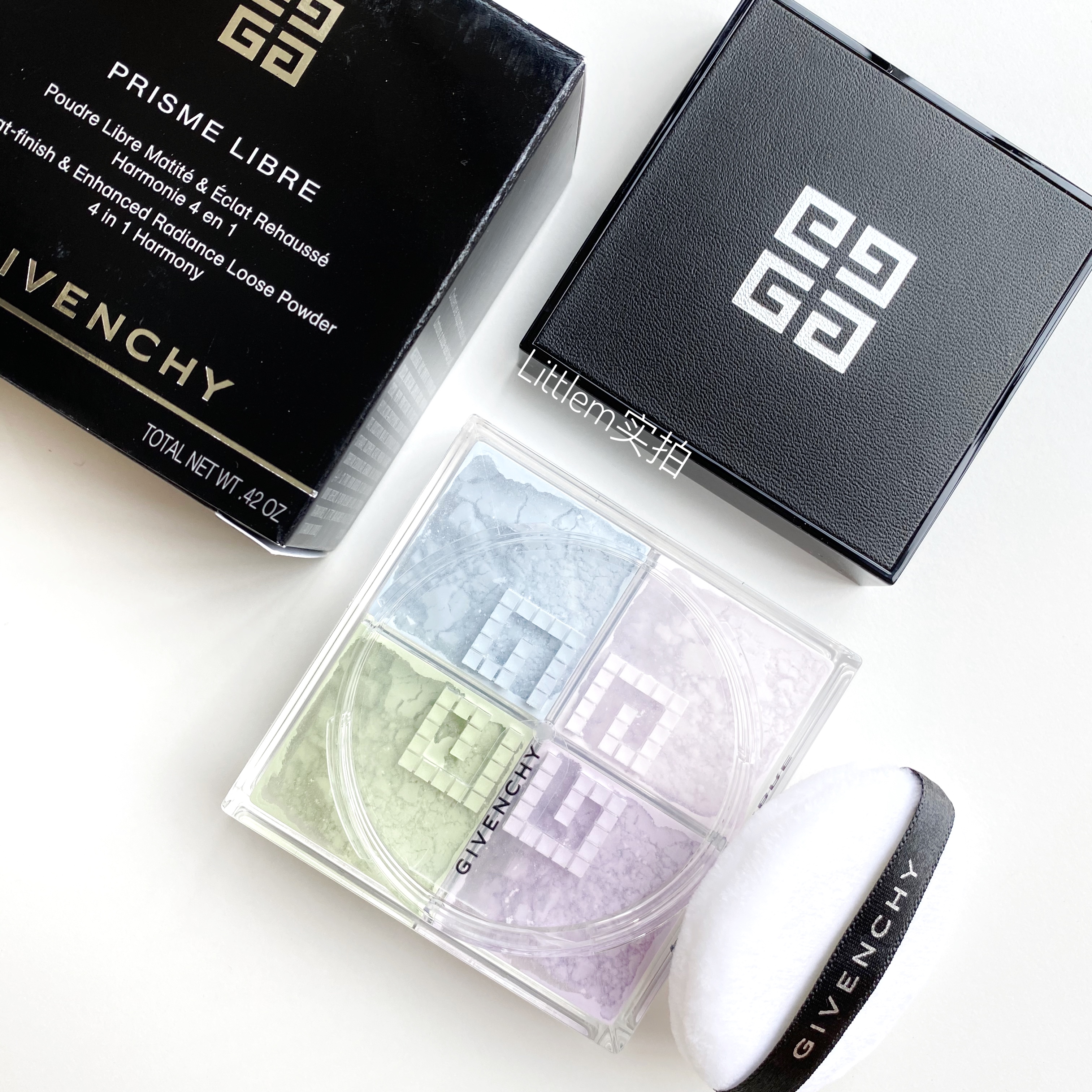 New version spot Givenchy GIVENCHY Si Gongge light and traceless loose powder powder 01 oil control makeup 12g