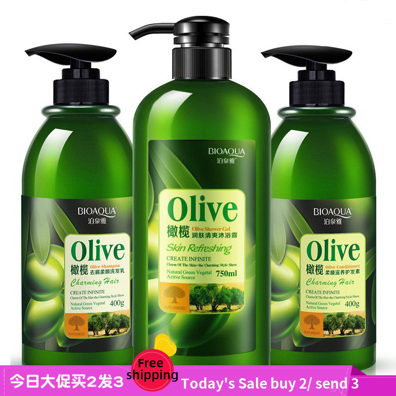 olive shampoo Shower Gel condi condition shampoo body wash shampoo