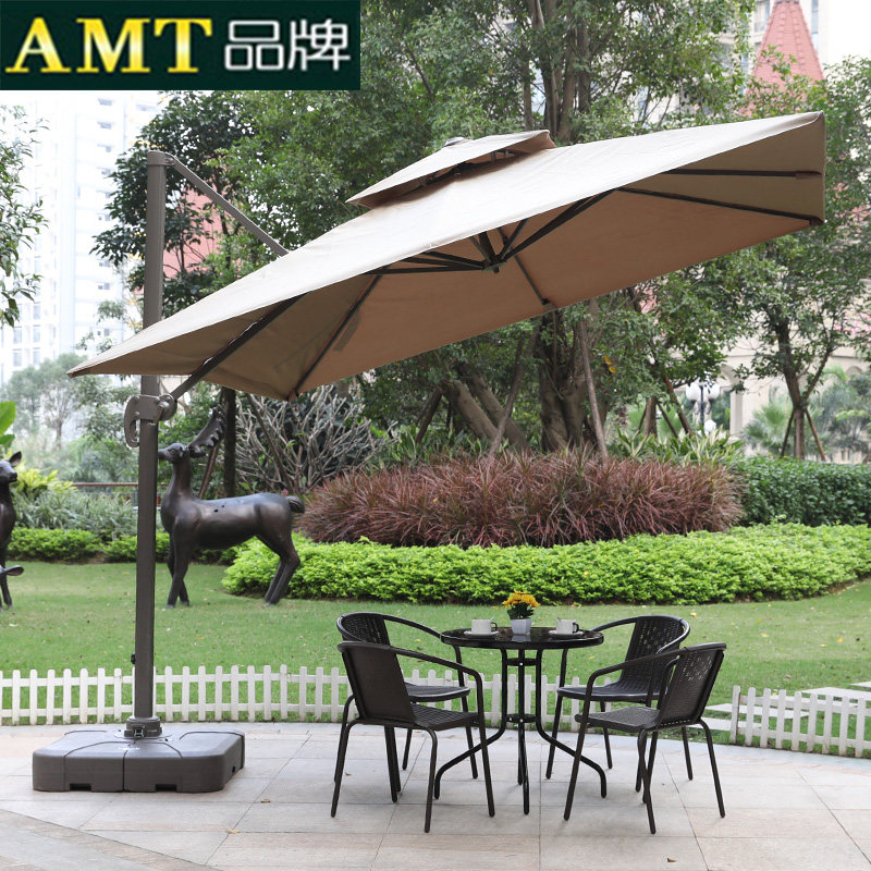 Outdoor parasol Garden garden Outdoor large parasol Security advertisement Leisure beach umbrella Outdoor Roman umbrella