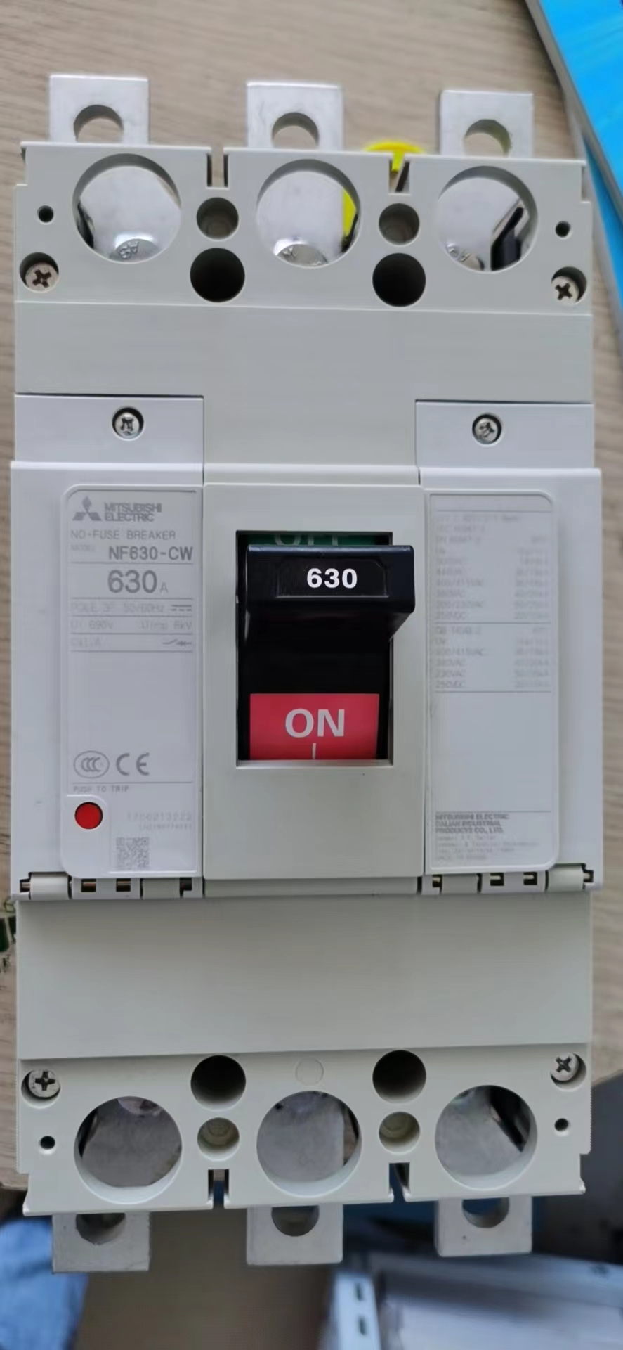 Original fit Mitsubishi plastic shell breaker NF630-CW 3P 630A-Taobao