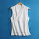 Hanfu fake collar 2024 ດູໃບໄມ້ລົ່ນ vest sleeveless ສໍາລັບແມ່ຍິງດູໃບໄມ້ລົ່ນ