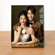 Wedding photo frame setting high-end photo customization wedding photos family portraits baby photos creative multi-grid table setting