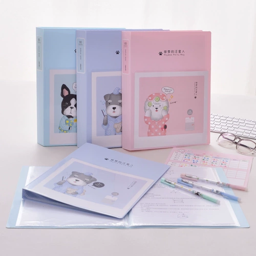 Папка, свежая система хранения для школьников, отрывной лист, в корейском стиле