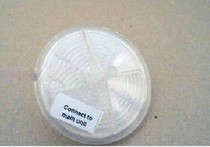 Quick-gram electric tin suction machine QUICK201B external filter white gyro-shaped suction tin gun special