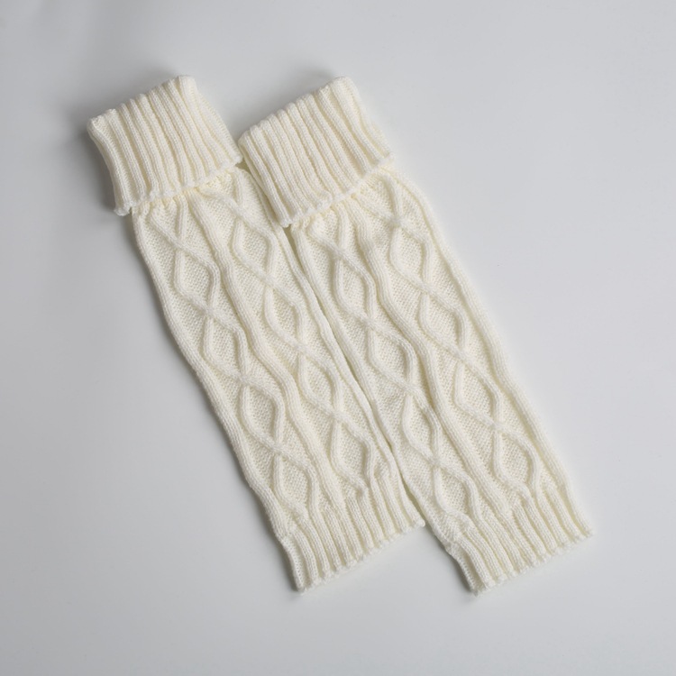 Đan len nhà máy trực tiếp phần chân tay nhiệt hướng nội kim cương khởi động mùa đông dài sock cọc Jiaotao quần tất bông