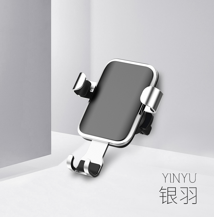 Giá đỡ điện thoại xe hơi Apple sạc không dây xe thời trang cao cấp hỗ trợ khung ổ cắm điều hướng cảm ứng trọng lực - Phụ kiện điện thoại trong ô tô kẹp điện thoại oto