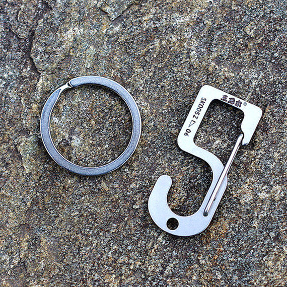 Sanrenmu SK005D lucky number portable EDC quick hanging key chain Seiko production