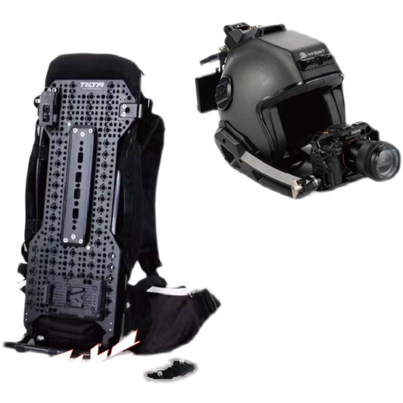 HERMIT first person filmed with safety helmet Venetian vest suit