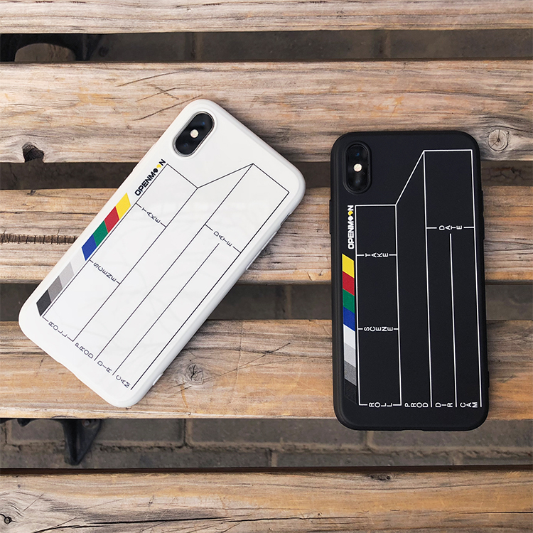 OPENMOON MOVIE FIELD SCOREBOARD PHONE PROTECTION SHELL WHITE BLACK 6 6P 7 7P 8 8P X