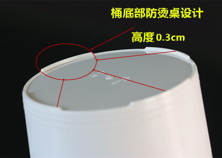 Nhà hàng khách sạn chuyên dụng PC chống nóng thùng gạo bàn kháng khuẩn thùng nhựa hộp cơm trưa thùng mì thùng thùng sushi xô xô - Hộp cơm điện sưởi ấm hộp com giữ nhiệt elmich