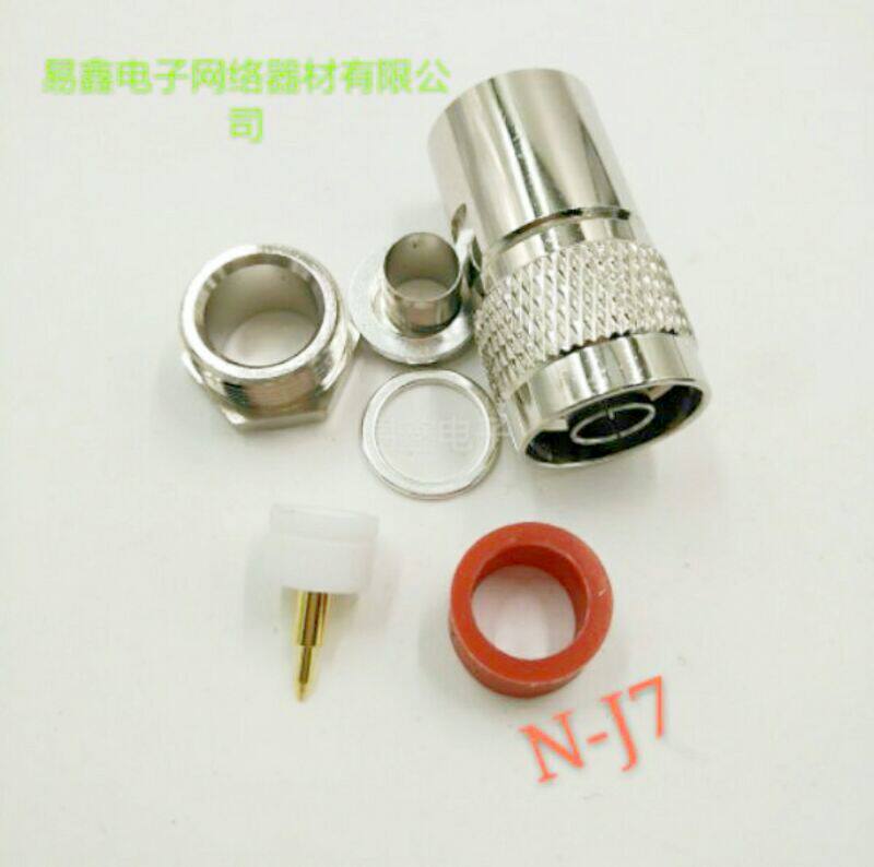 N-J-7 L16-J-7 of all copper RF connector N-J7 mounted 50-7 wire coaxial connector