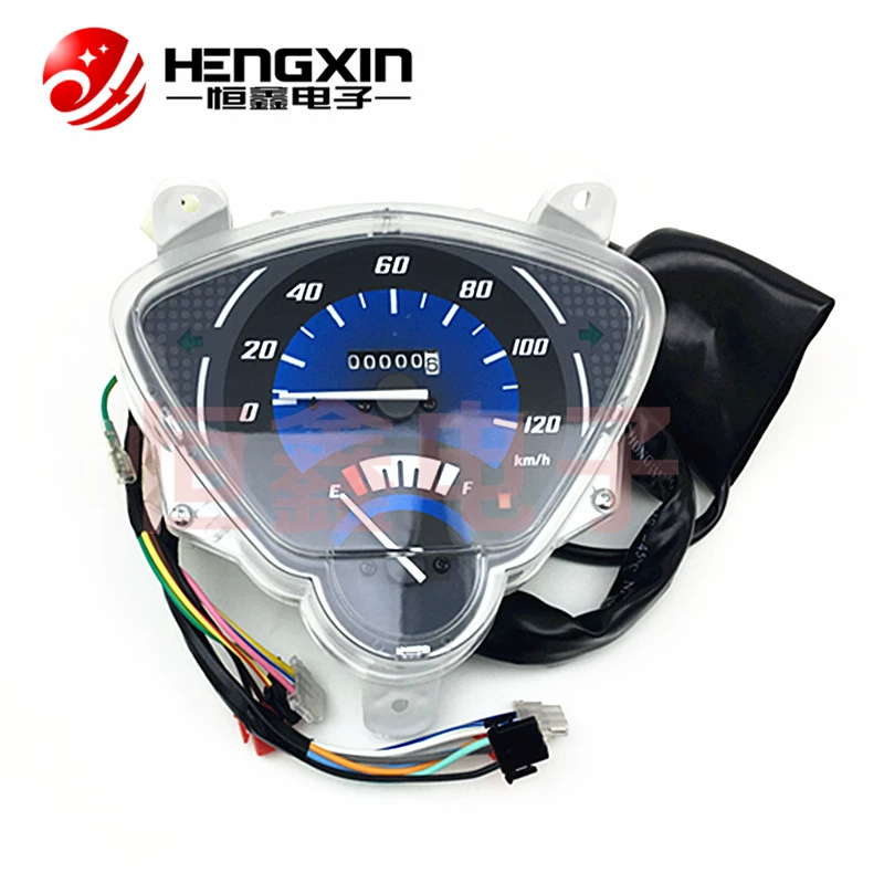 Dụng cụ xe tay ga áp dụng WH125T-5 Xijunxizhi dụng cụ bấm giờ đồng hồ đo tốc độ km km - Power Meter