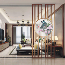 Art screen partition background wall living room porch dining table pattern printing landscape painting laminated glass tempered customization
