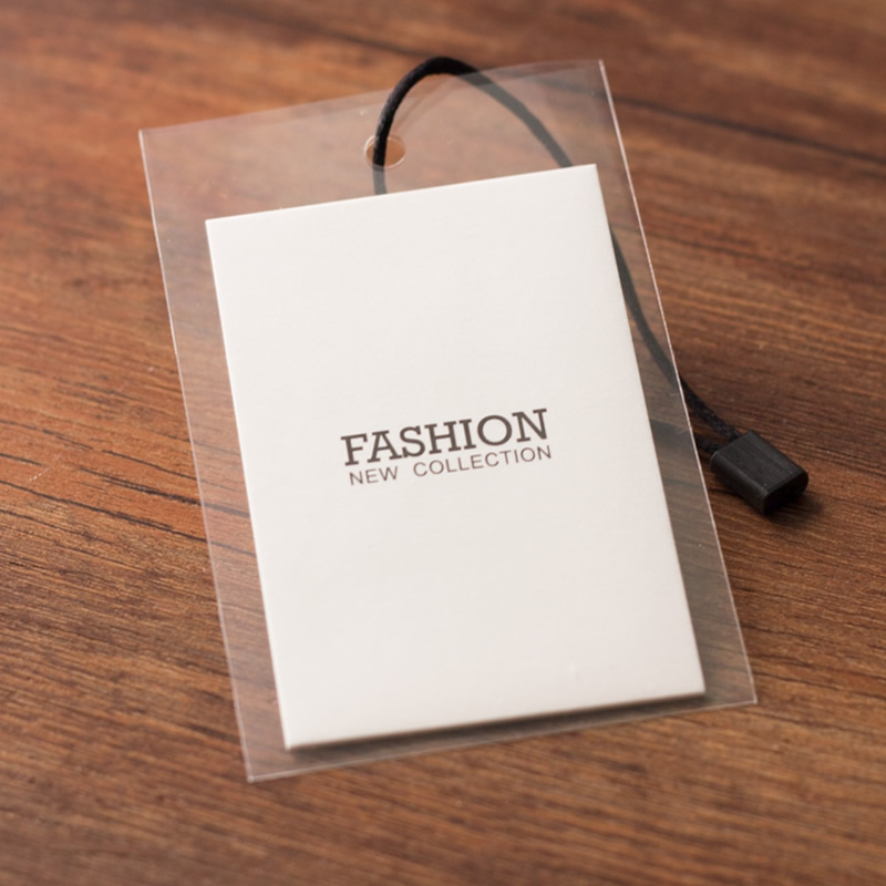 Tag customization Special paper tag printing High-end tag custom collar label Spot clothing tag customization
