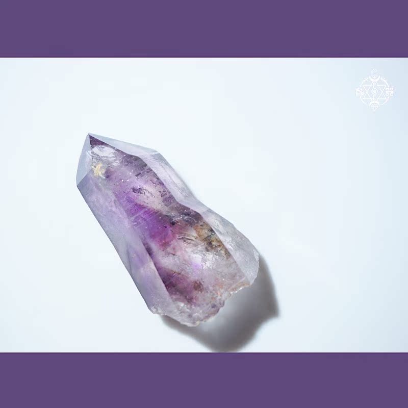 (Lin Instrumental Building) Natural amethyst Madagascar Small crowdsourced personality Birthday Gift for a Birthday Gift