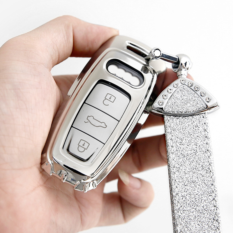 Suitable for 19-year new Audi A6L A8L A7 car key case car key case car key chain