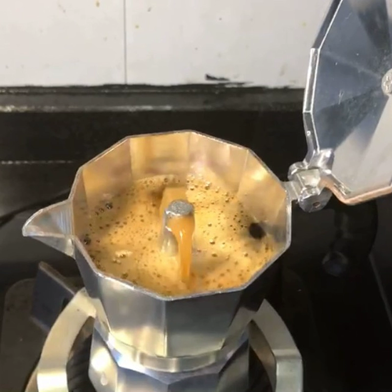 Nồi moka nhôm Ý, nồi cà phê siphon, người tiêu dùng và thương mại, thích hợp cho người mới bắt đầu - Cà phê