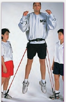 Meilujie auxiliary high jump resistance band is suitable for volleyball to increase bounce