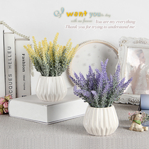 Nordic ins fake flower simulation flower living room decoration anti-plastic silk flower table flower decoration bouquet ornaments