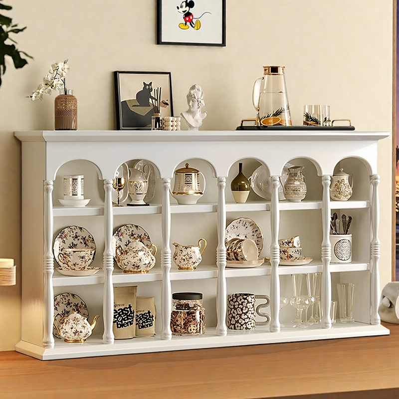 French Retro Style Solid Wood Cup Holder Cup Storage Rack Living Room Storage Cabinet Decorative Cabinet Coffee Cabinet Wall-Mounted Storage Rack French Retro Style Solid Wood Cup Holder Cup Storage Rack Living Room Storage Cabinet Decorative Cabinet Coffee Cabinet Wall-Mounted Storage Rack