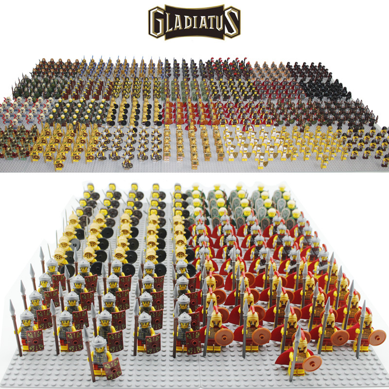 Lion King Castle Series Roman Knights Minifigures Legion Military War Horses Soldiers Building Block Toys Lion King Castle Series Roman Knights Minifigures Legion Military War Horses Soldiers Building Block Toys