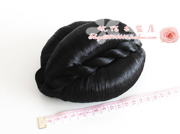 Ancient fabric hair wig pack cloud hair bowl Tangfang Han clothing and other styling accessories