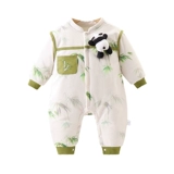 Детское демисезонное термобелье, стеганое зимнее боди для новорожденных, пуховик для выхода на улицу, увеличенная толщина