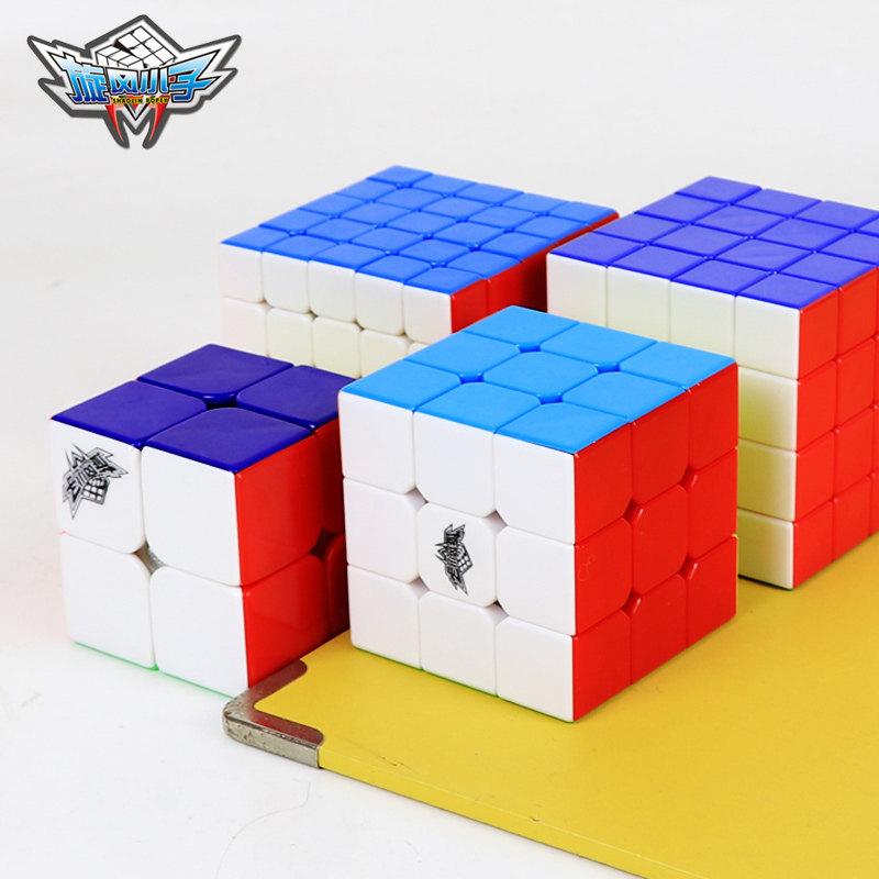 Whirlwind Kid 3rd Step Rubik's Cube Set Full Set Solid Color 2 2 2 4 5 6 7 8 4567 Step Smooth Educational Toys