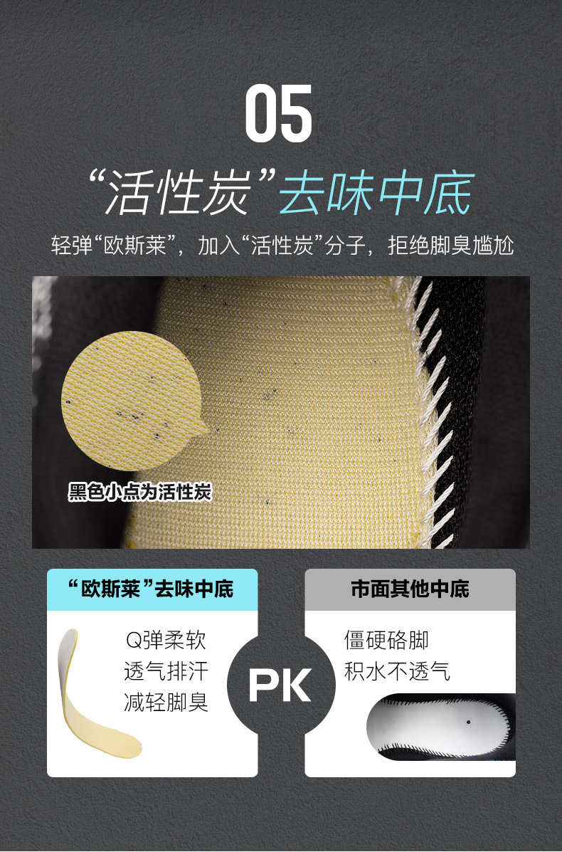 玩觅 2020新款 3mm轻薄透气针织鞋面 男女全掌氮气气垫跑步鞋 图12