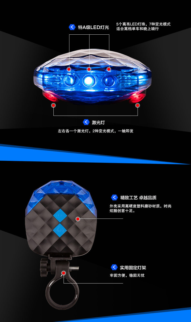 Eclairage pour vélo - Taillights - Ref 2400524 Image 10