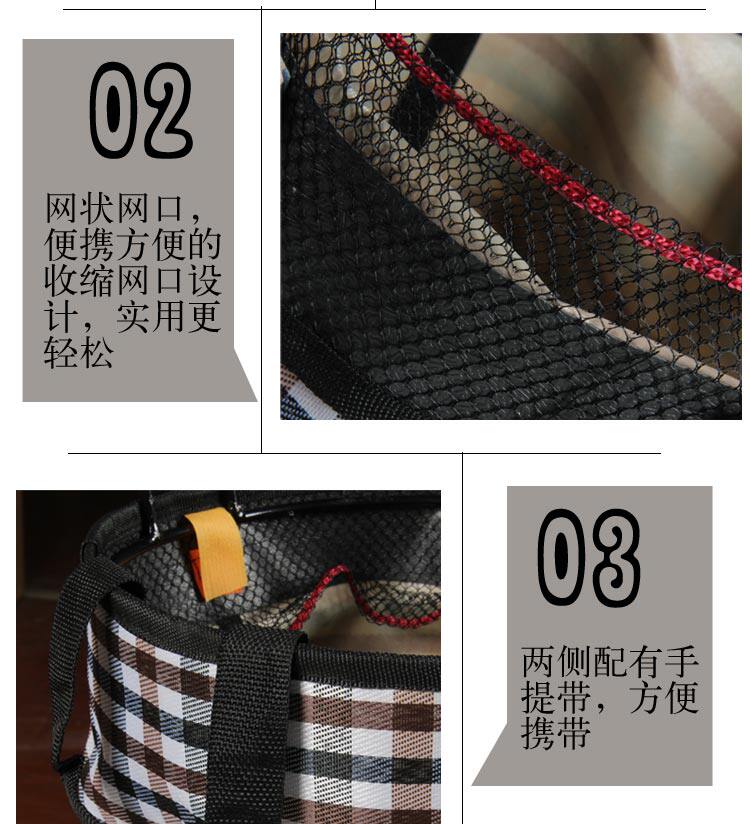 Panier pour vélo EASYDO en toile - Ref 2255921 Image 33