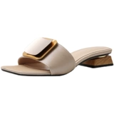 H.H Обувь の High -The Cold Slippers Женские летние носят модные квадратные каблуки и выходят на туфли, чтобы тащить слово net Red