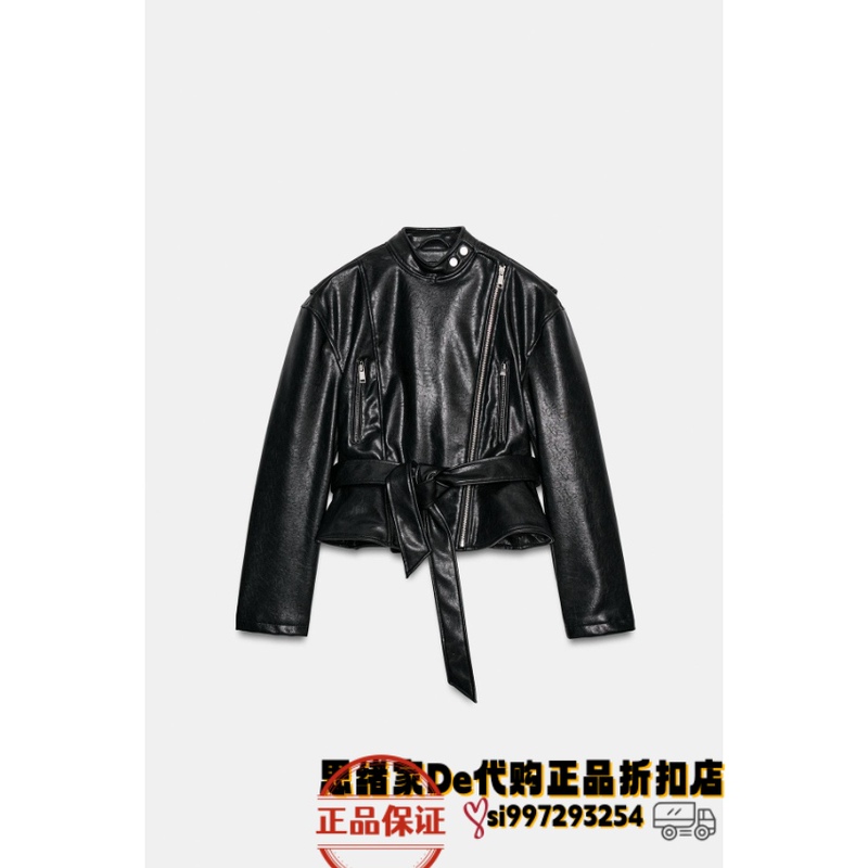 October Thoughts: Spanish Purchasing Agent Zara Faux Leather Effect Lace-Up Biker Jacket 4341/712 4341712 October Thoughts: Spanish Purchasing Agent Zara Faux Leather Effect Lace-Up Biker Jacket 4341/712 4341712