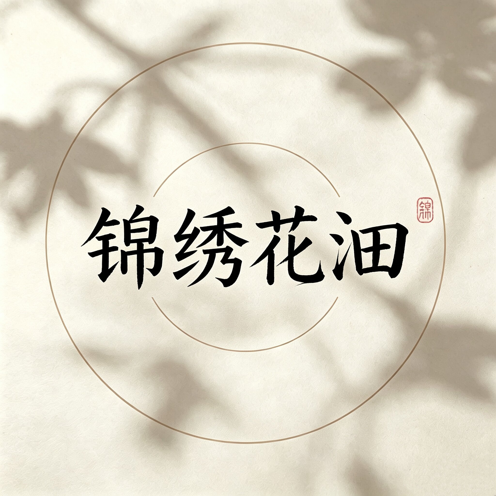 锦绣花沺的LOGO