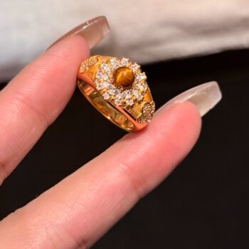 Leidy autumn sunflower gold brushed