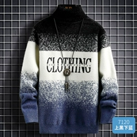 7120 Верхний черный и синий синий цвет