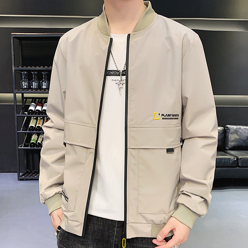 Men's jacket Autumn Winter 2022 new Korean version Trend handsome jacket Casual Jacket Mans Tide Baseball Suit