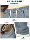 Retro jeans ຜູ້ຊາຍ summer ບາງວ່າງເຢັນ breathable trousers ຊື່ອາເມລິກາລ້າງ pants ໄວຫນຸ່ມ