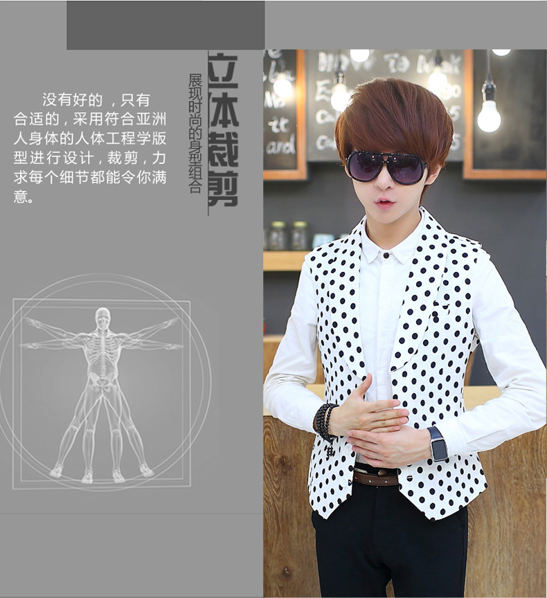 Costume homme en coton pour automne - Ref 1558675 Image 14