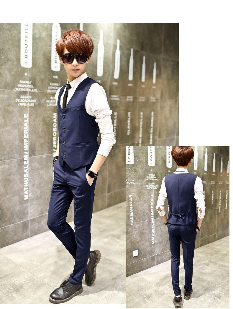 Costume homme en polyester pour automne - Ref 1548886 Image 17