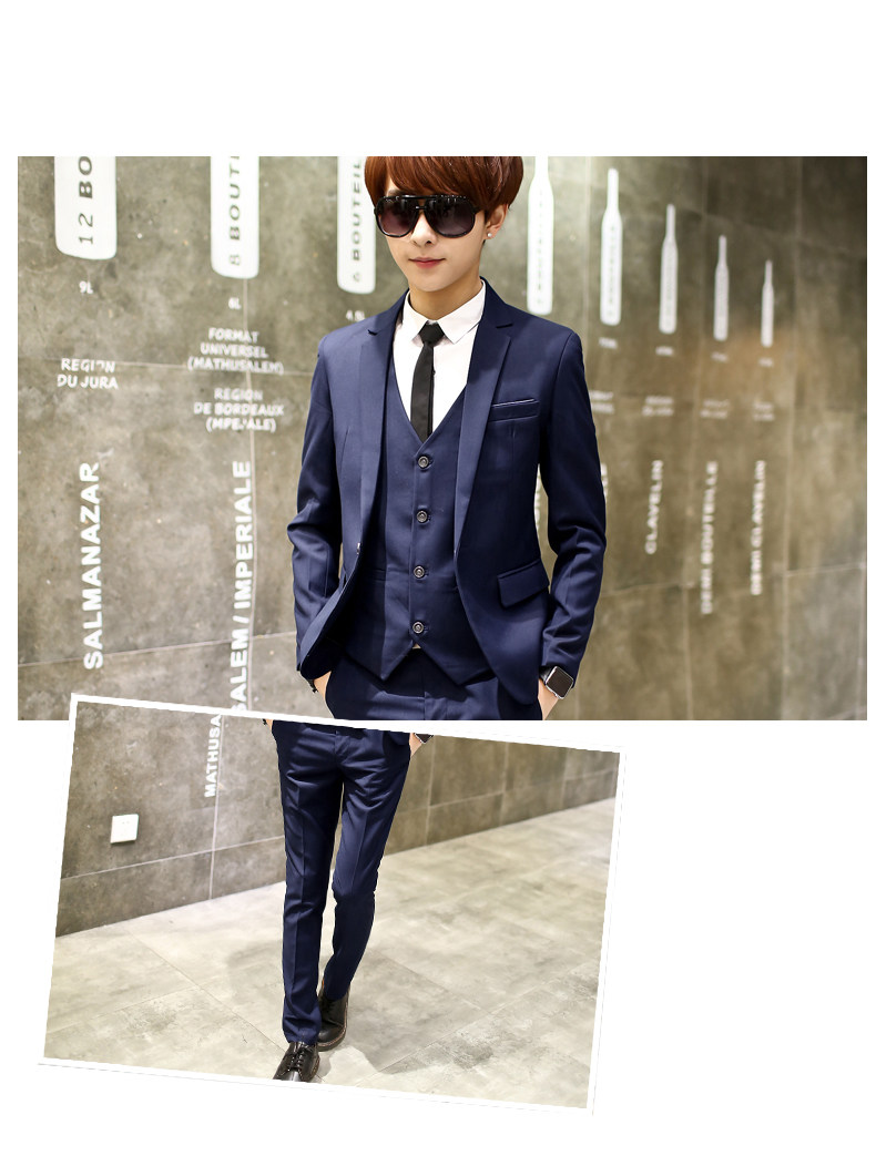 Costume homme en polyester pour automne - Ref 1548886 Image 14