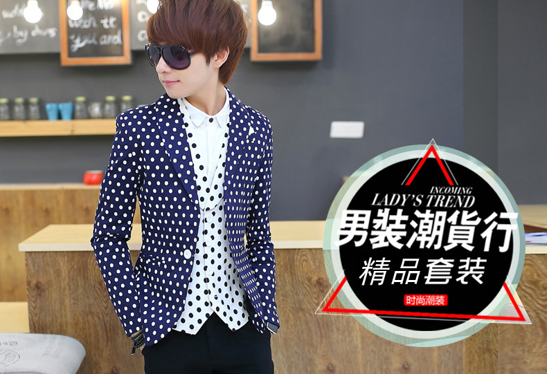 Costume homme en coton pour automne - Ref 1558675 Image 7