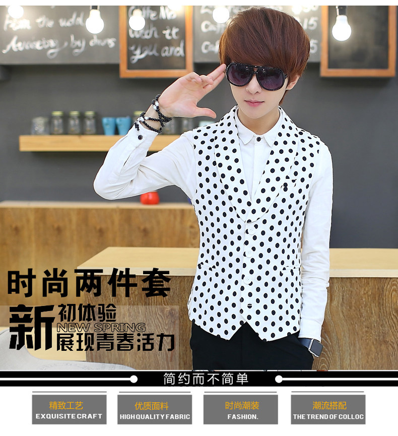 Costume homme en coton pour automne - Ref 1558675 Image 8