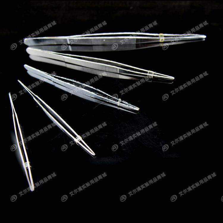 加厚不锈钢镊子圆头带齿敷料12.5cm 14cm 16cm 18cm 20cm 25cm