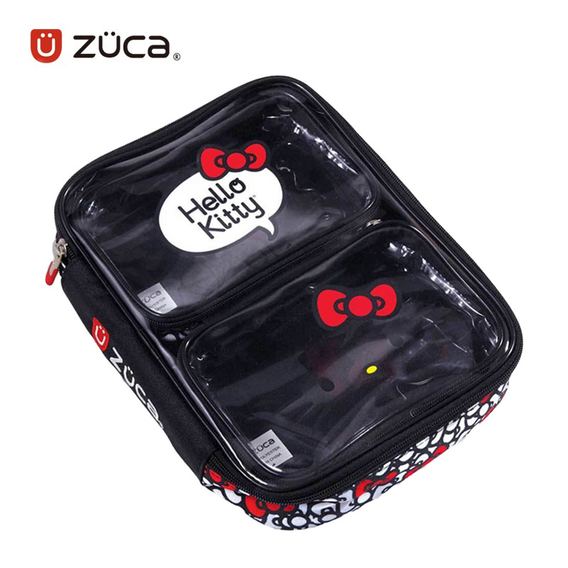Supplies) American Zuca travel makeup bag storage bag finishing bag transparent waterproof wash bag 3-piece set